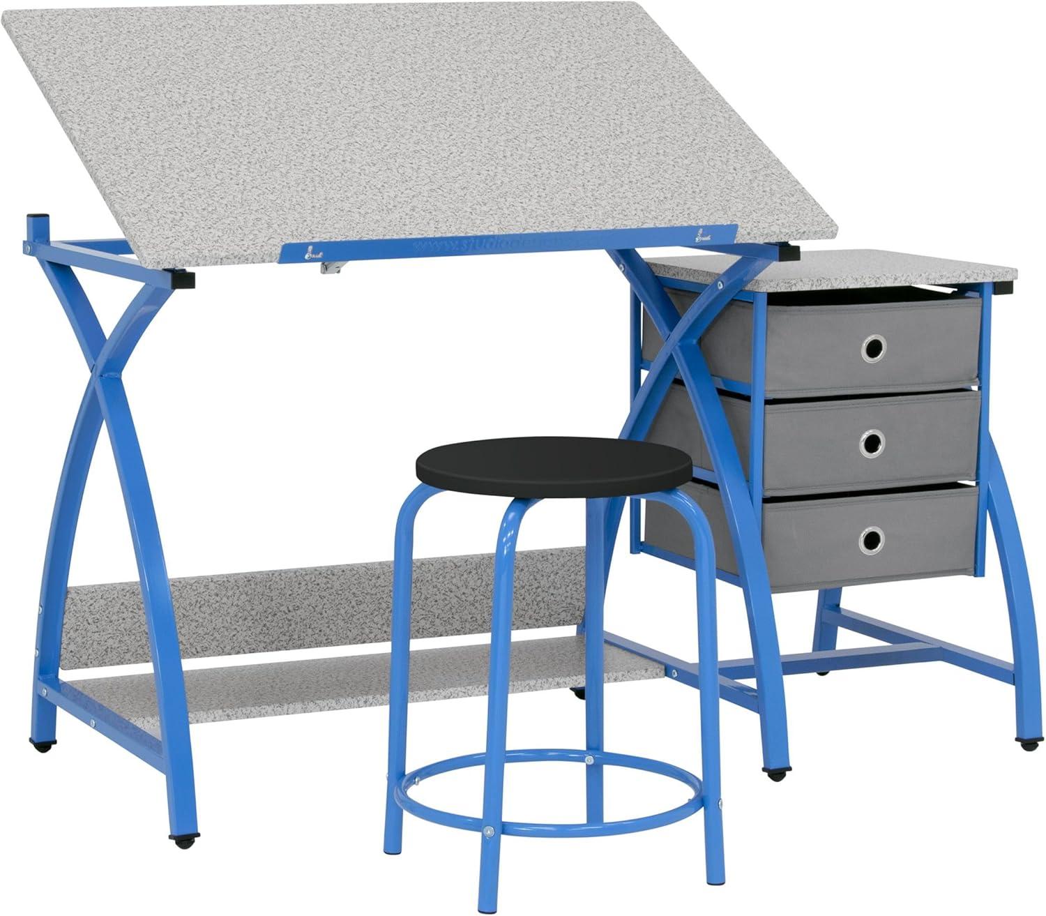 Comet Plus Drawing Table and Stool Set - studio designs