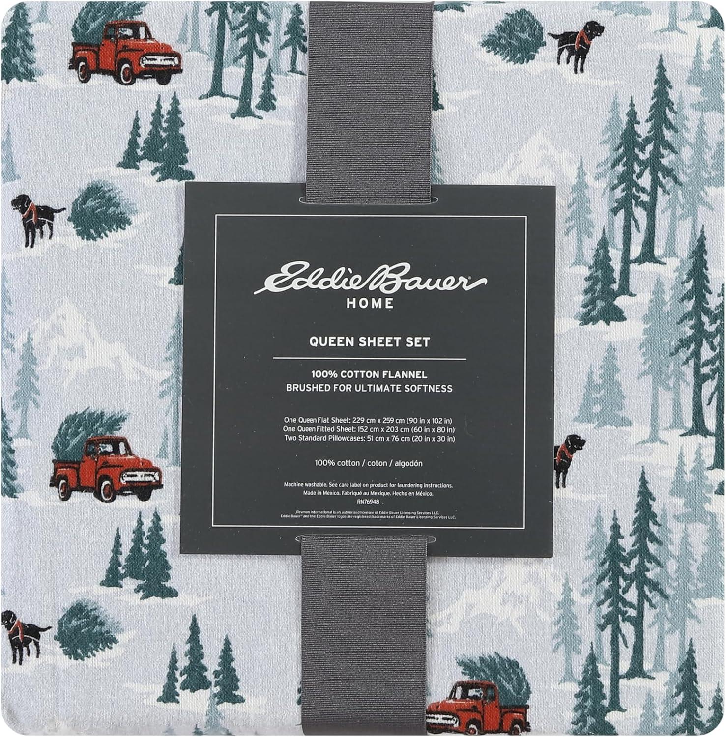 Eddie Bauer Eddie Bauer Cozy Cotton Flannel Sheet Sets