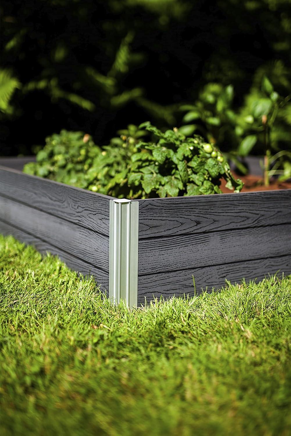 Urbana 4 ft x 4 ft Vinyl Raised Garden Bed