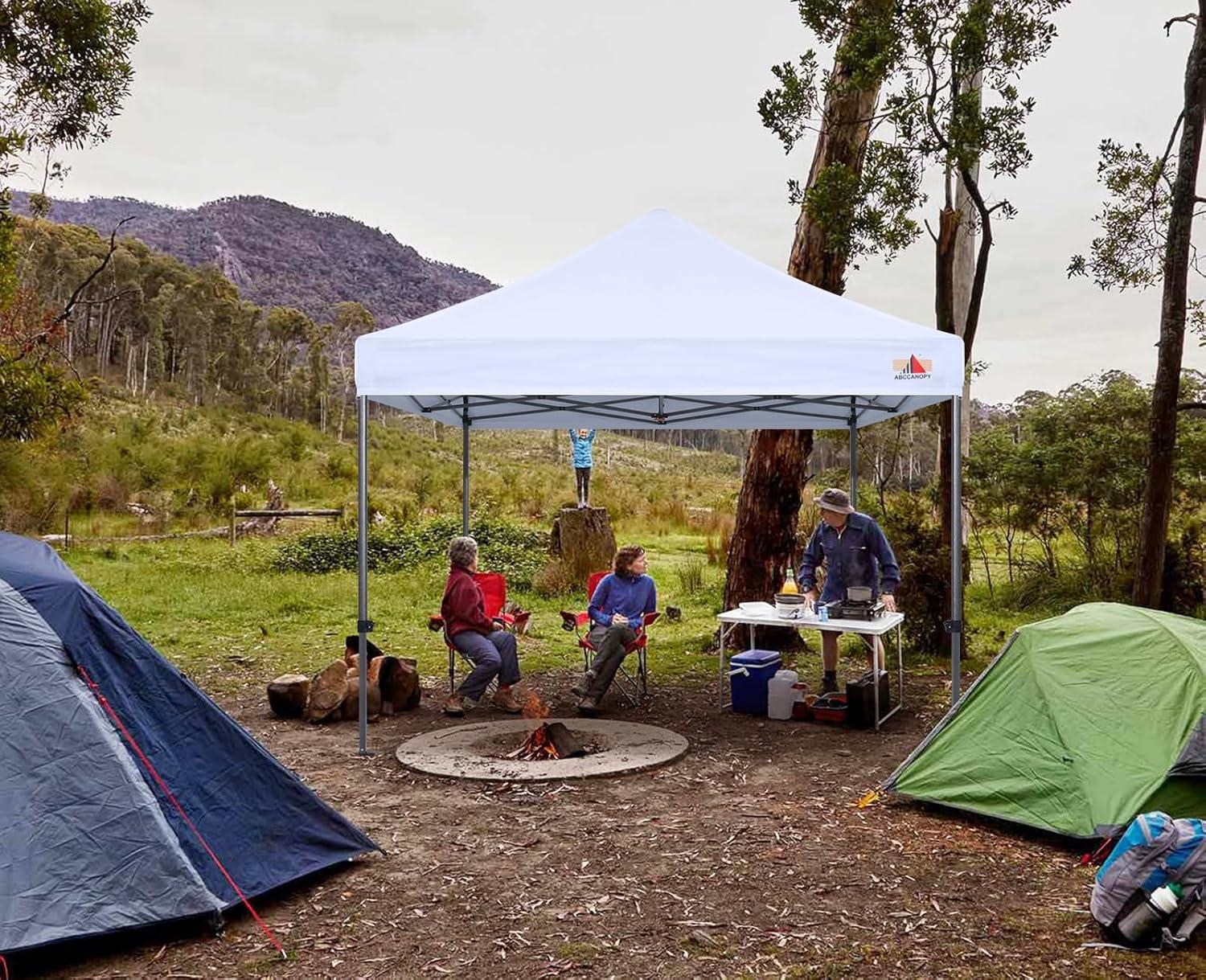ABCCANOPY Replacement Canopy Top for Pop Up Canopy Tent (8x8, White)