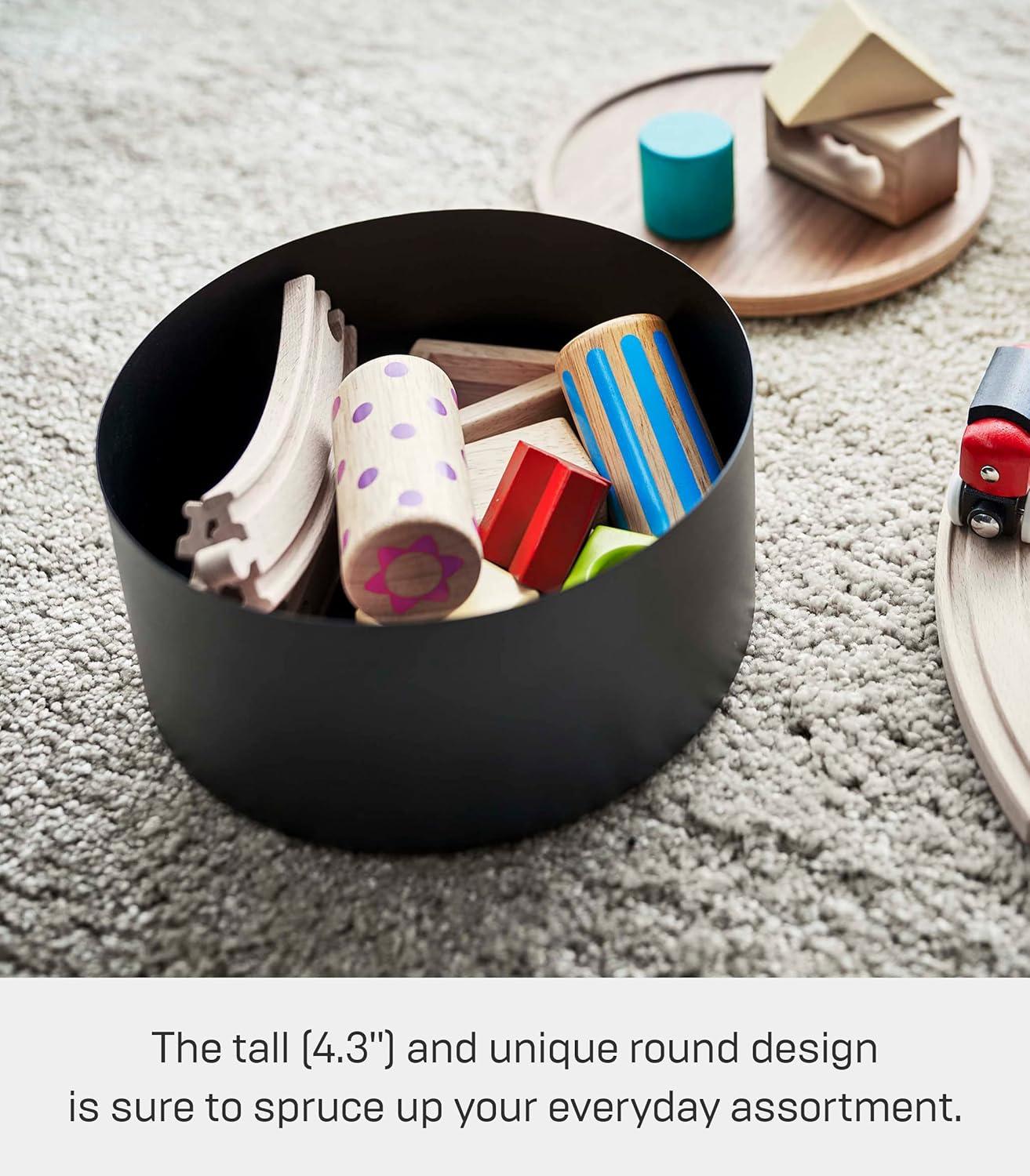 Yamazaki Home Rin Metal Storage Bin