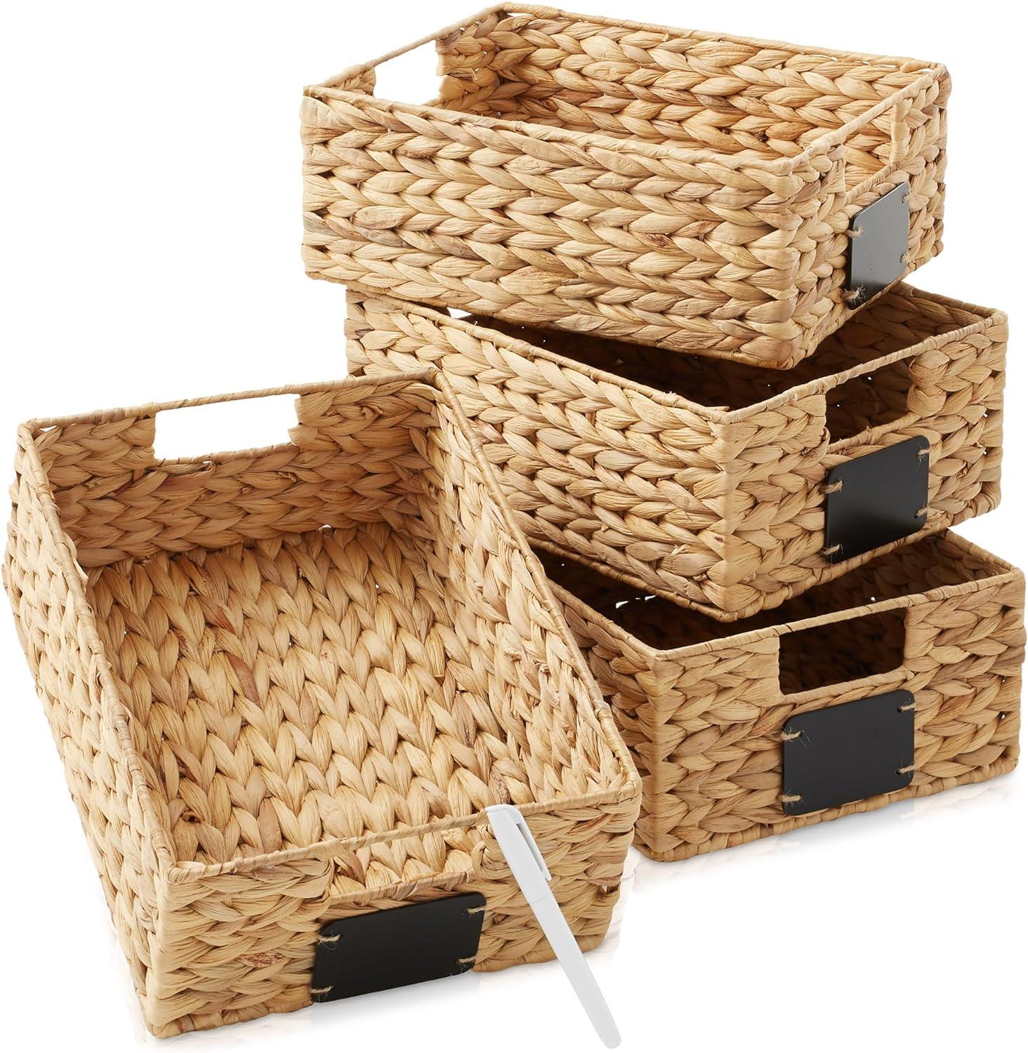 Casafield Casafield Natural Fiber Basket (Set of 4)