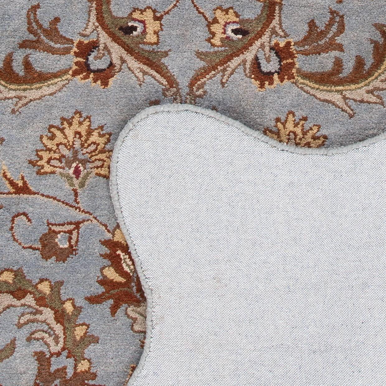 Heritage HG822 Hand Tufted Area Rug - Blue/Beige - 4'x6' - Safavieh.