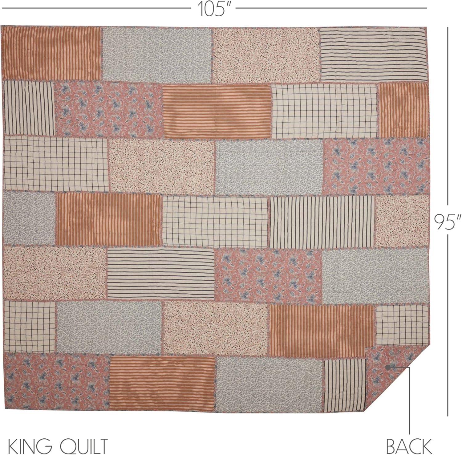 Kailia Cotton Twill Patchwork Quilt