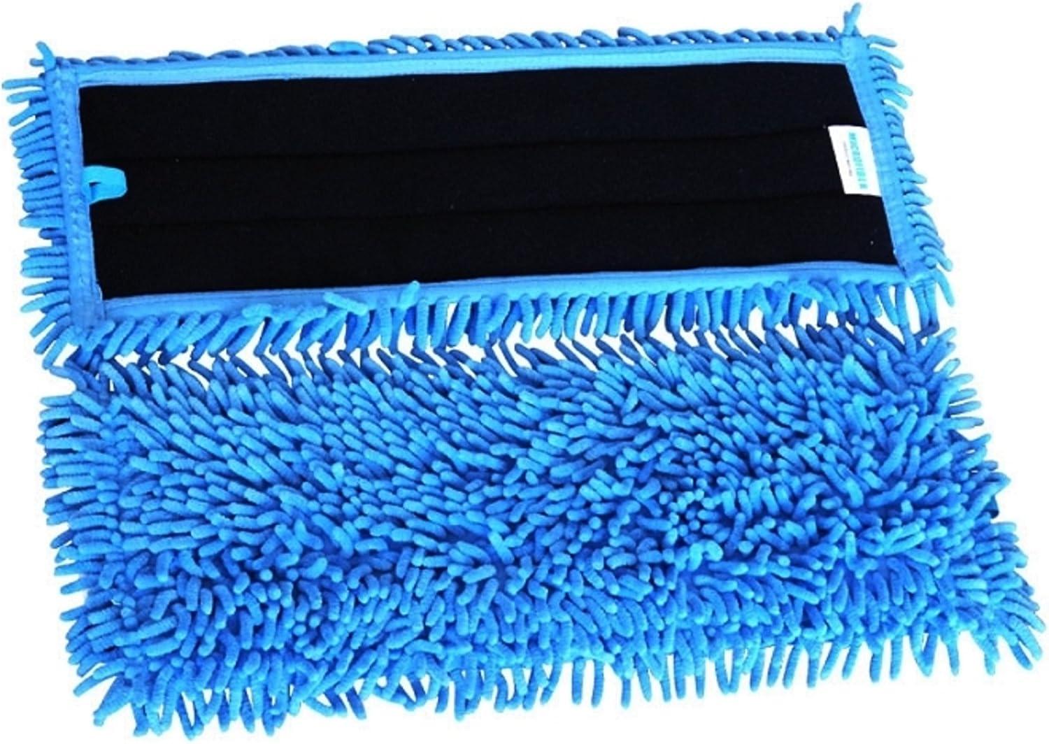 2-pack of 18 inch Inch Premium Microfiber Wet Mop Pads for Professional Commercial Microfiber Mops