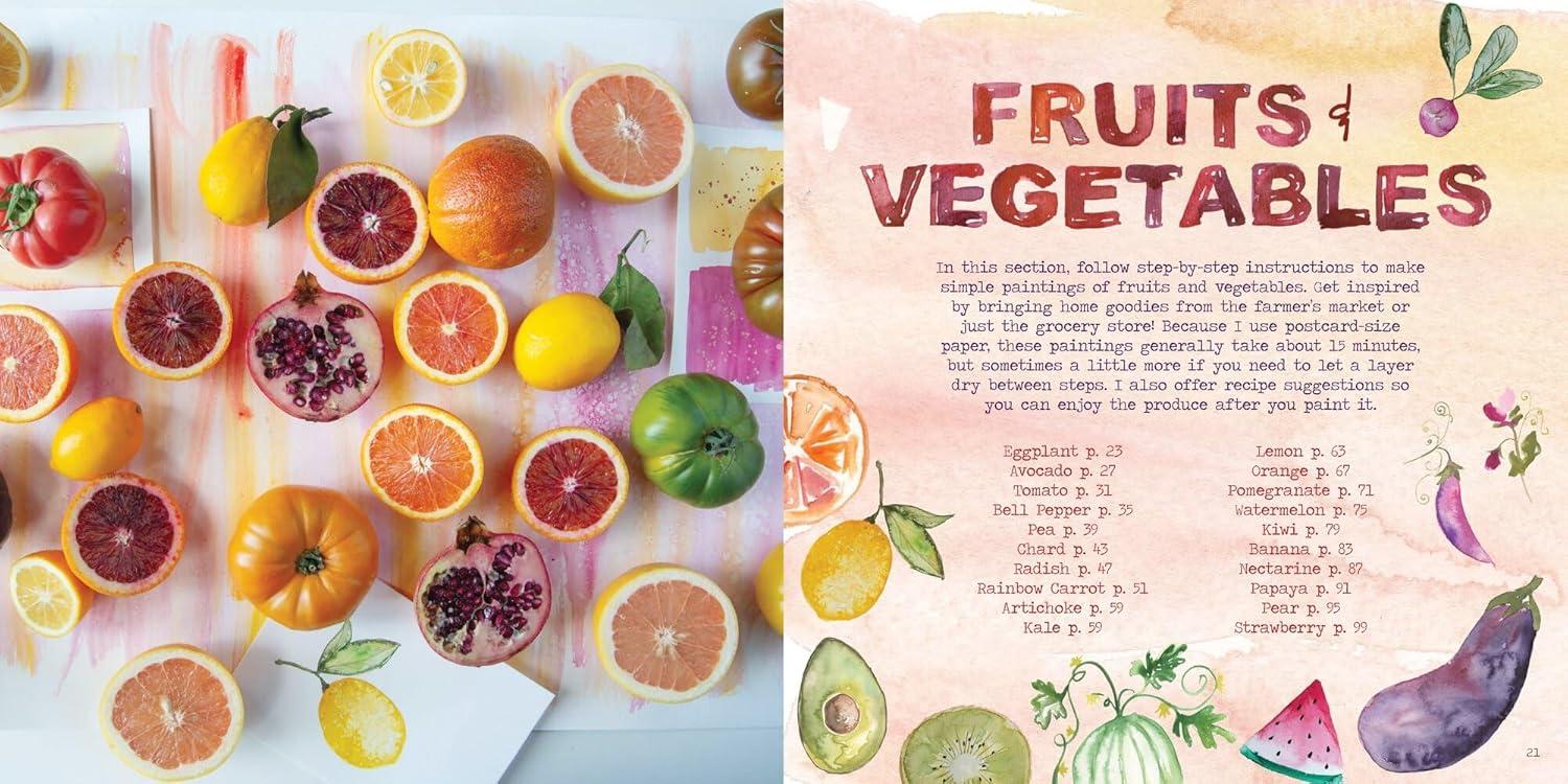 The Watercolor Feast - by  Erin Gleeson (Hardcover)