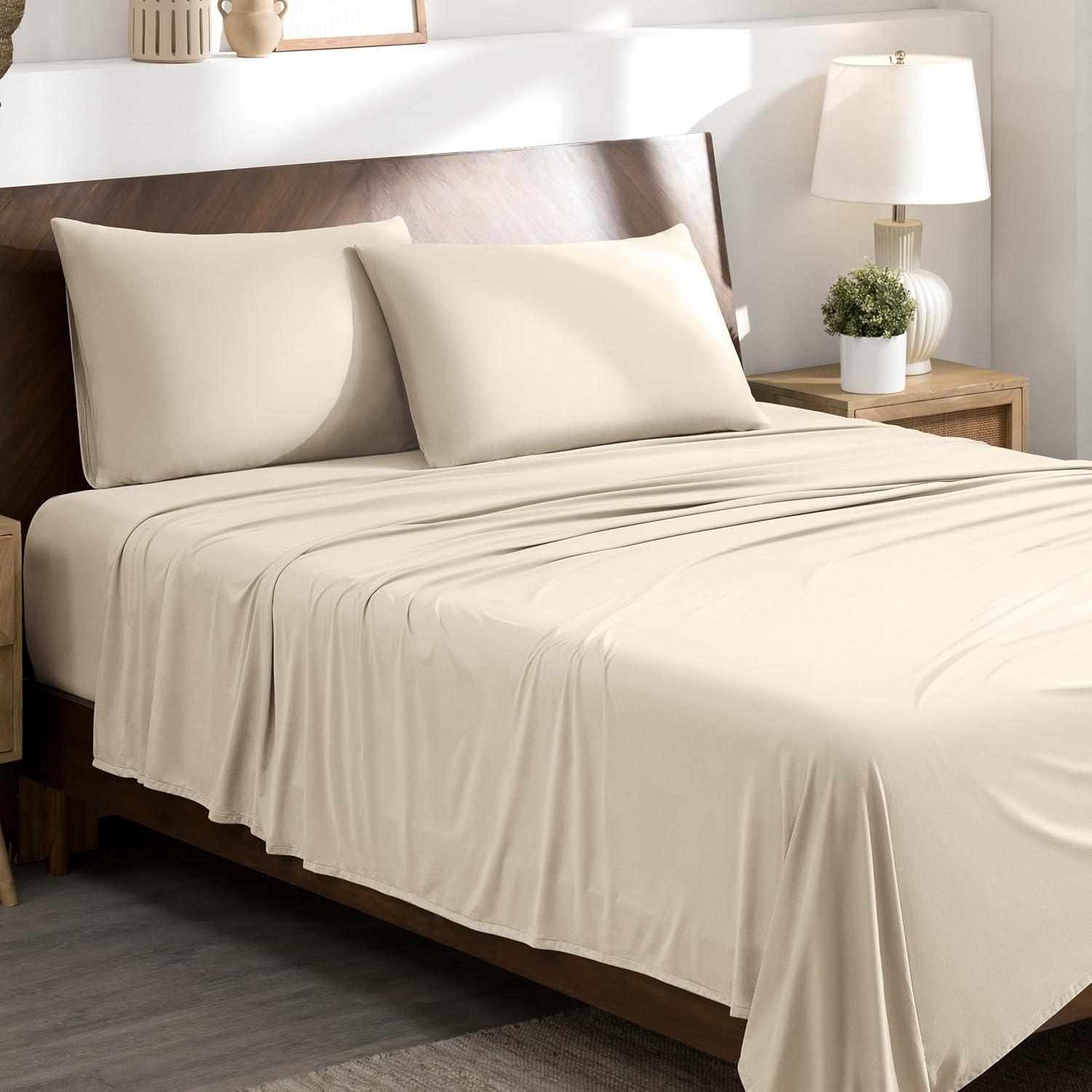 Bare Home Microfiber Stretch Sheet Set