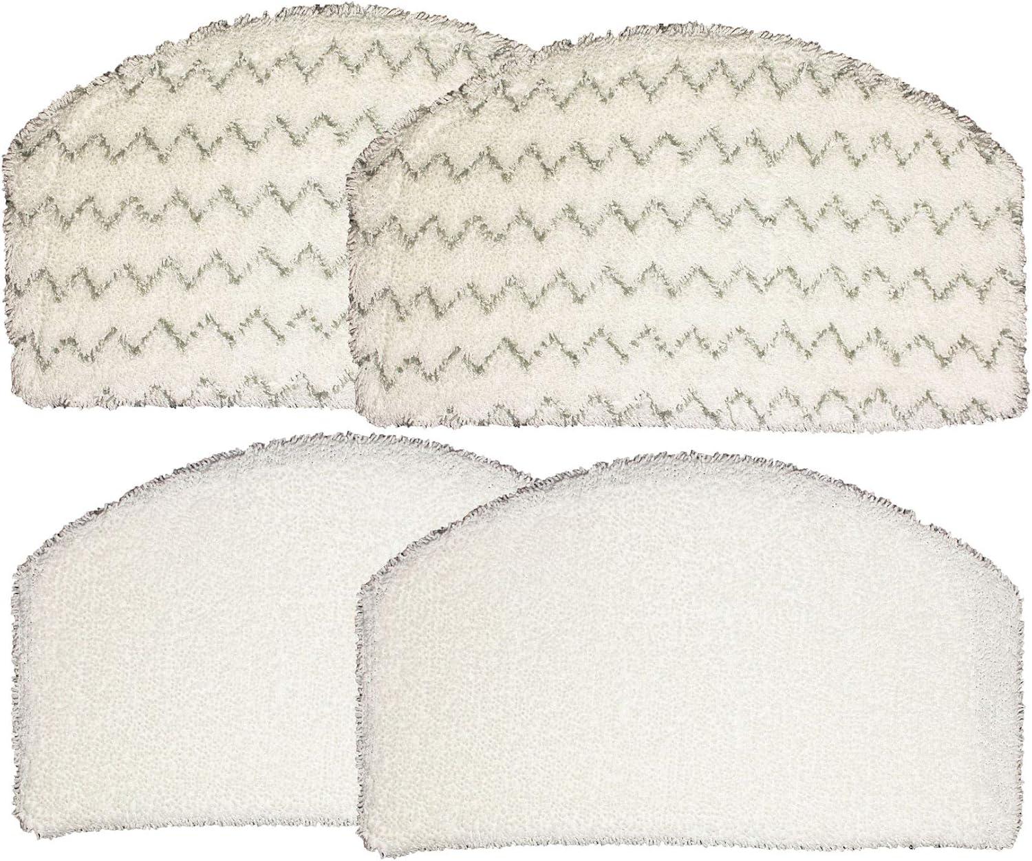 Detetap Steam Mop Replacement Pads Compatible with Bissell Powerfresh Steam Mop 1940 1806 1440 1544 Series, Model 19402 19404 19408 2685A 2075A 1940A 1940Q 1940T 1940W, Steam Mop Pads Refills,4 Pack