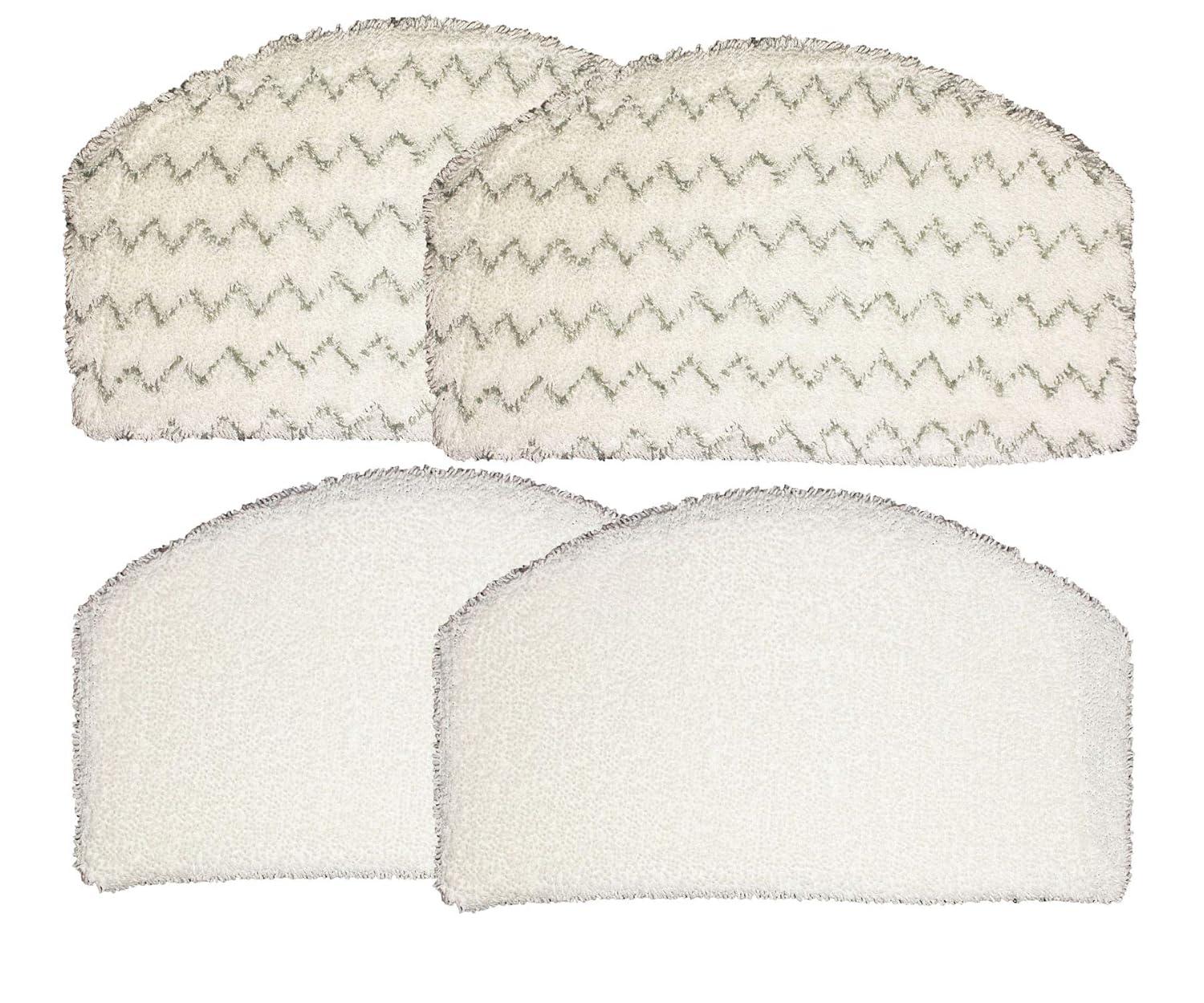 Detetap Steam Mop Replacement Pads Compatible with Bissell Powerfresh Steam Mop 1940 1806 1440 1544 Series, Model 19402 19404 19408 2685A 2075A 1940A 1940Q 1940T 1940W, Steam Mop Pads Refills,4 Pack