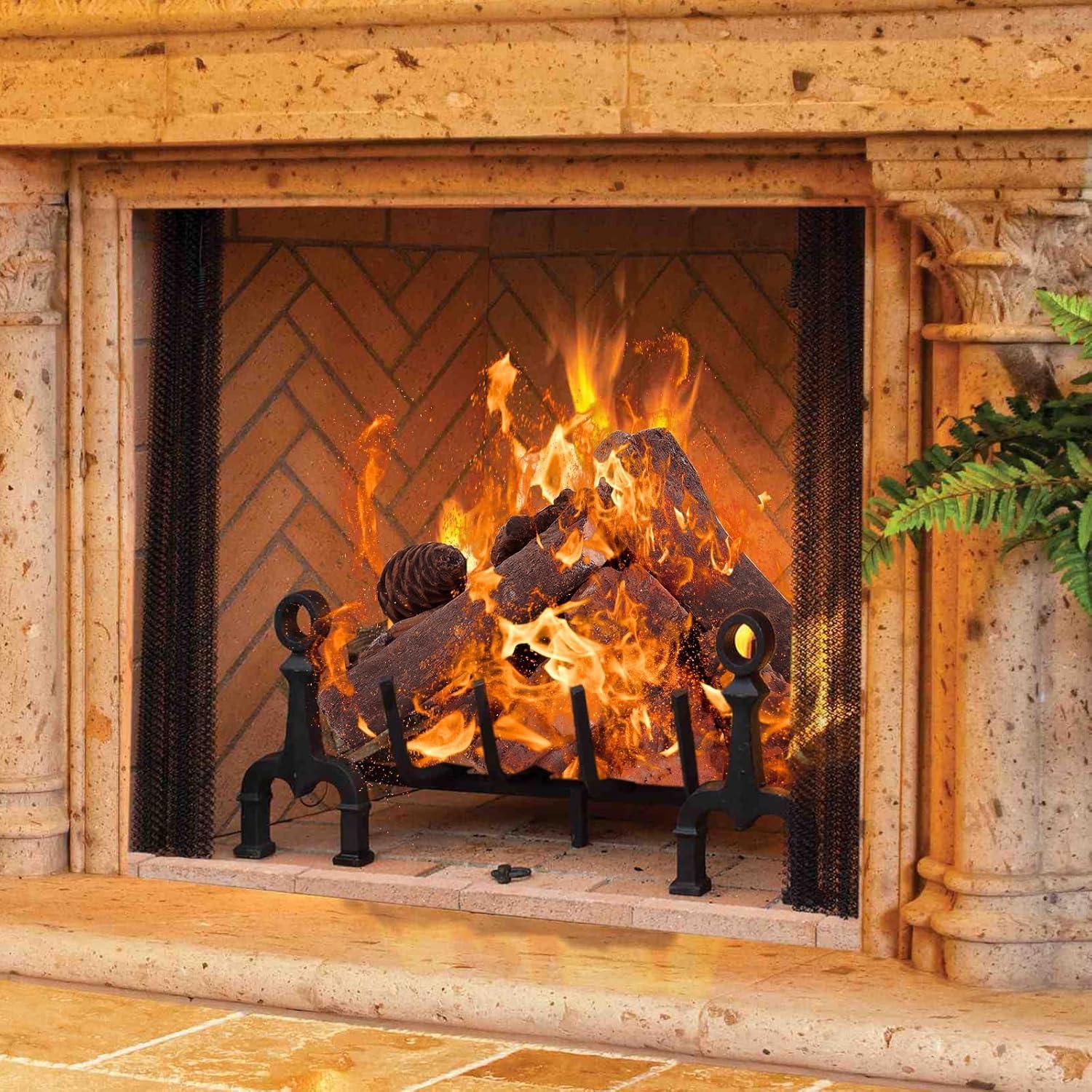 Loon Peak® Barnsdale 9 Piece Ceramic Decorative Logs
