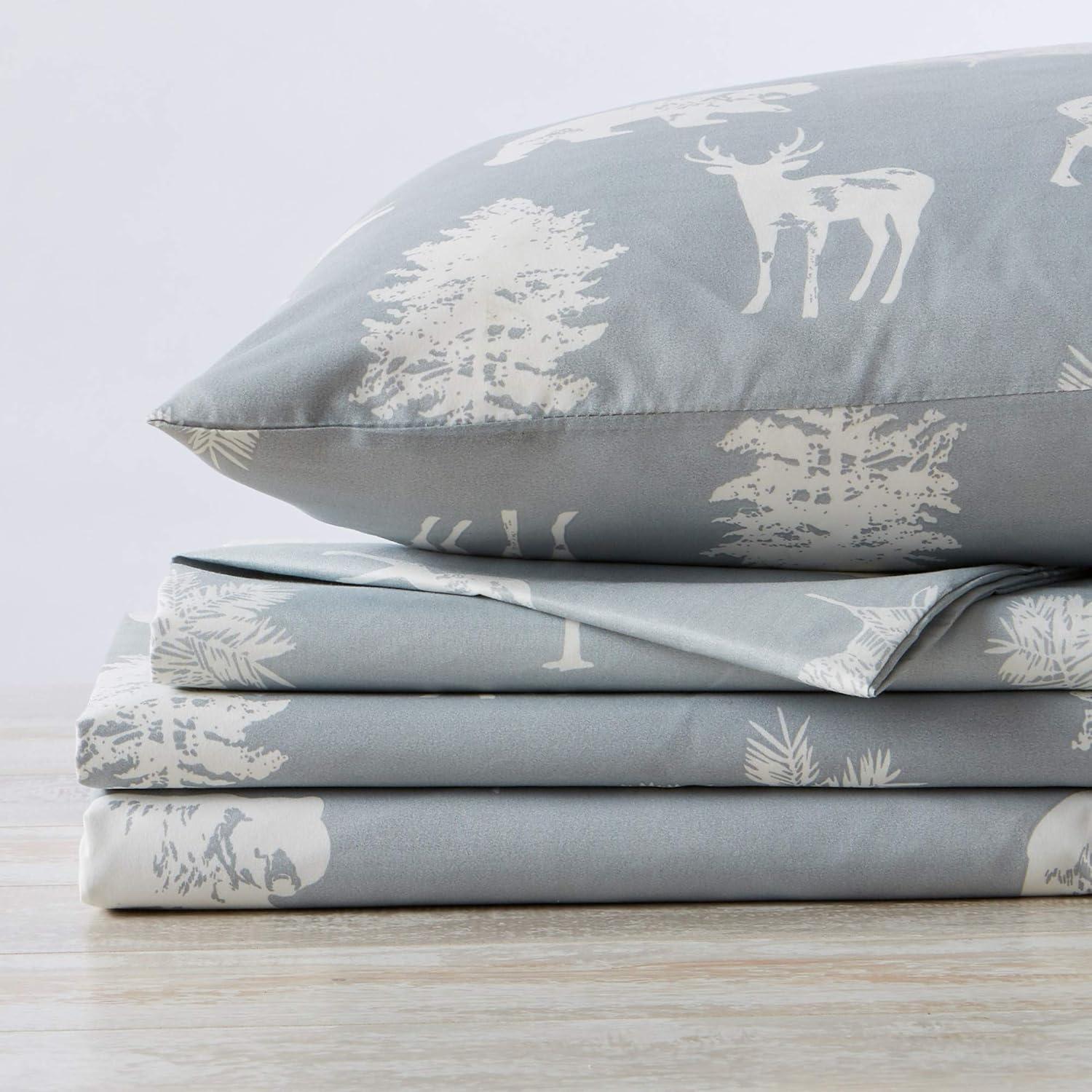 Rustic Lodge Brushed Microfiber Sheet Set - Great Bay Home