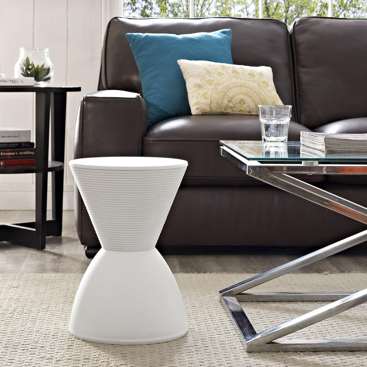 Modway Modway Haste Contemporary Modern Hourglass Accent Stool