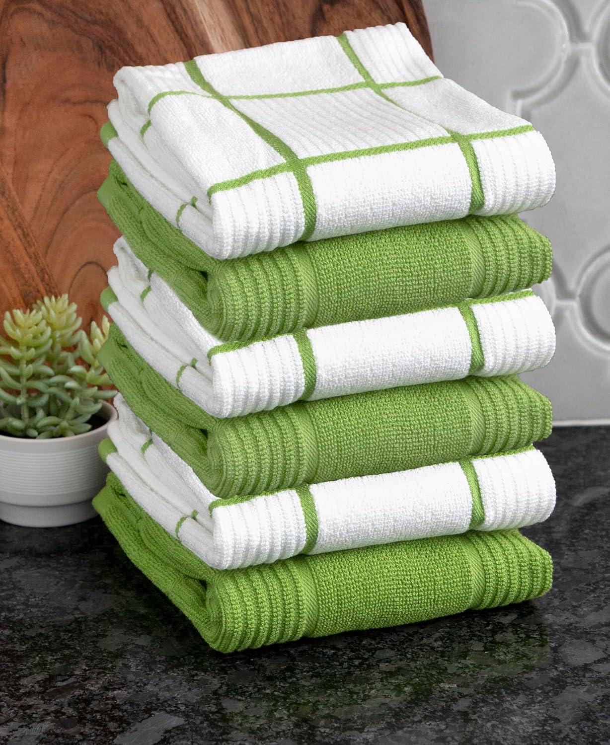T-fal Solid and Check Dish Cloth