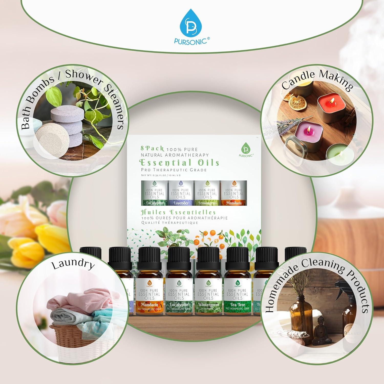 Pursonic Aromatherapy Oils & Scents
