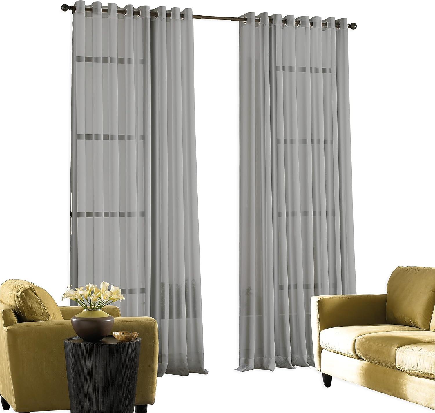 1pc Sheer Soho Window Curtain Panel - Curtainworks