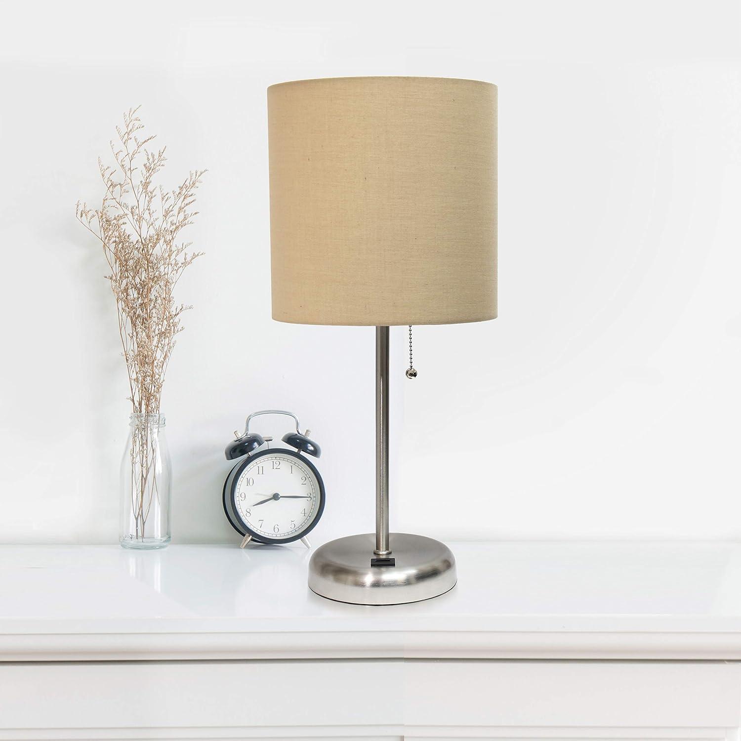 Simple Designs 19.5" Stick Table Desk Lamp