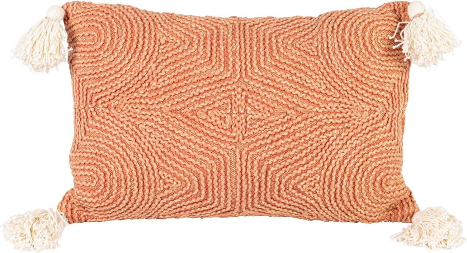 Bloomingville Embroidered Cotton Pillow Cover