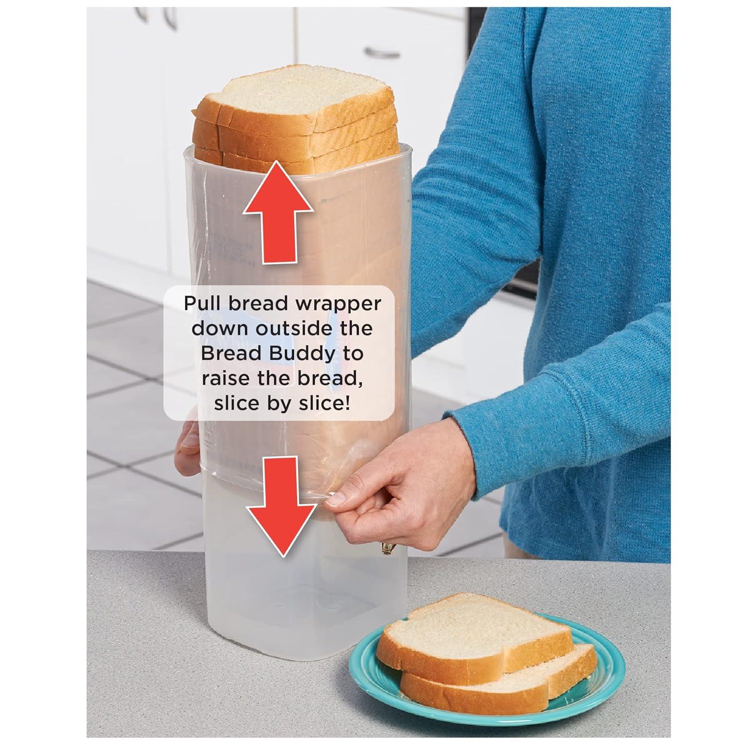 Buddeez Buddeez Original Bread Buddy Storage/Dispenser Bread Box