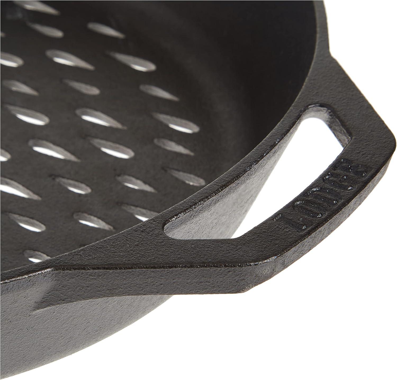 Lodge 12 Inch Dual Handle Grill Basket