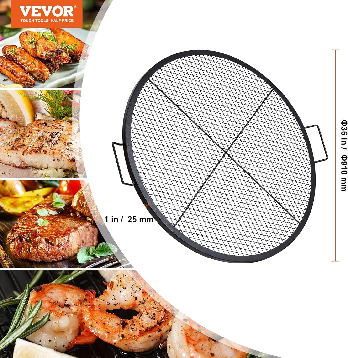VEVOR Round Alloy Steel Fire Pit Tool