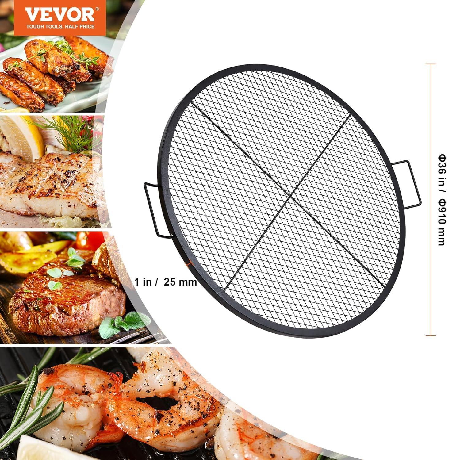 VEVOR Round Alloy Steel Fire Pit Tool