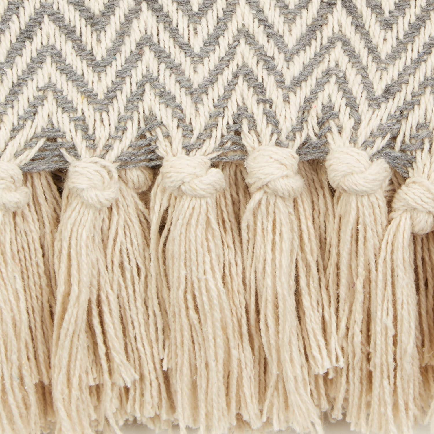 Design Imports Hand Woven Throw Blanket