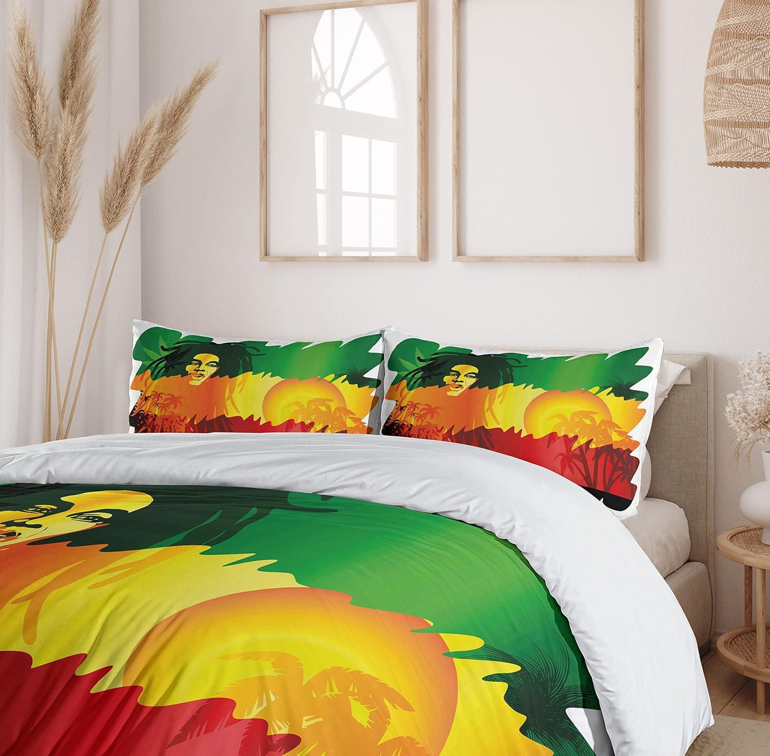 Rasta Modern & Contemporary Duvet Cover Set