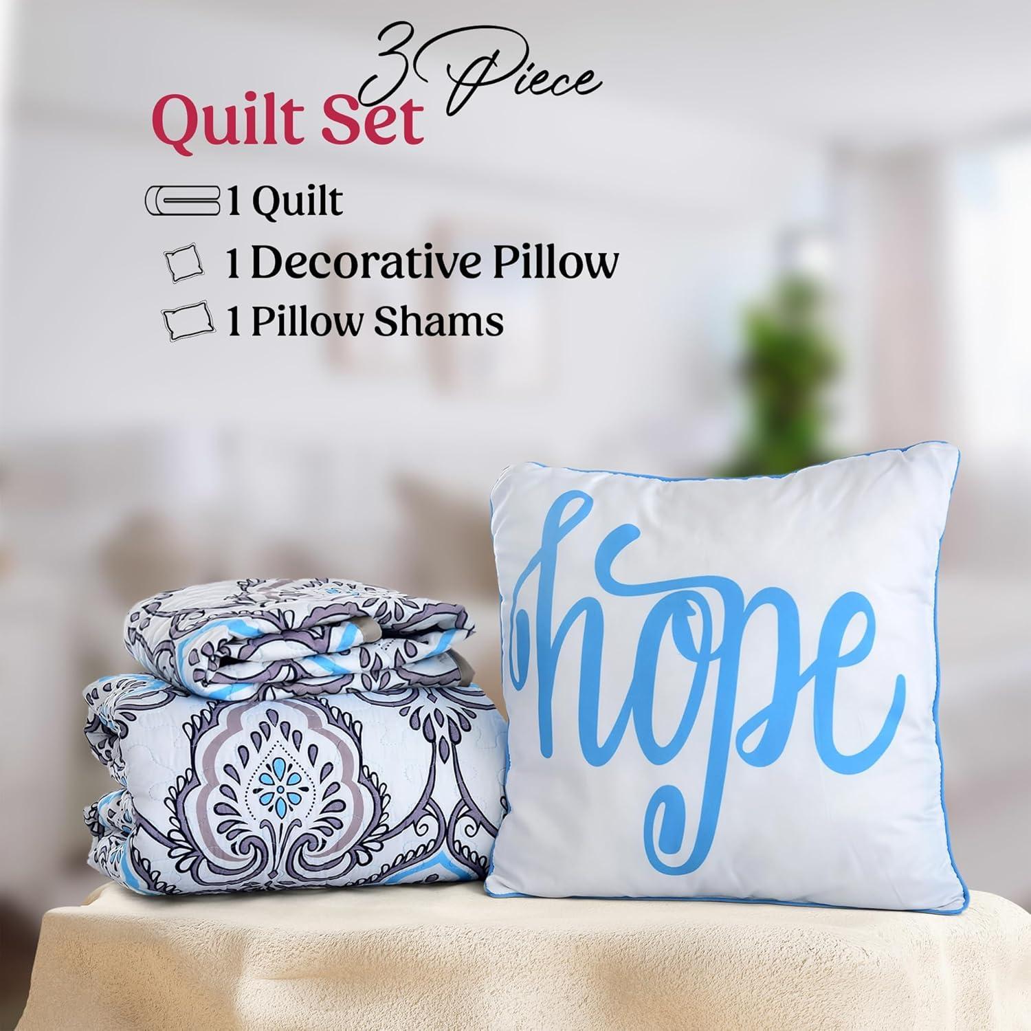 Paisley Quilt Set