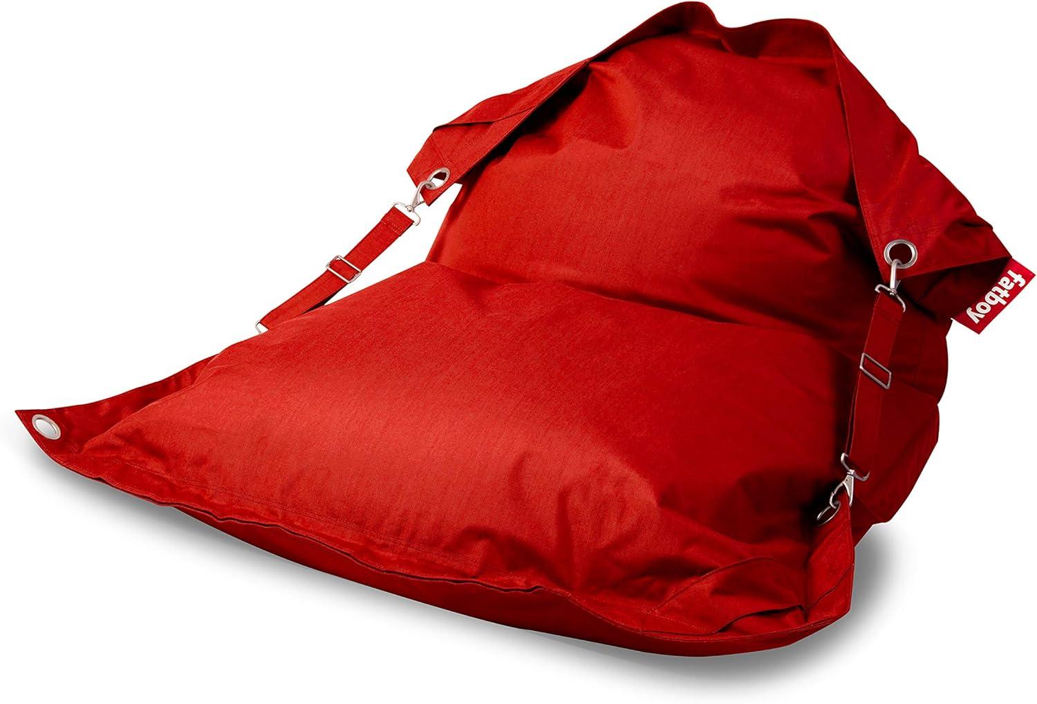 Sunbrella Classic Red Outdoor Bean Bag Chair & Lounger, Extra Large