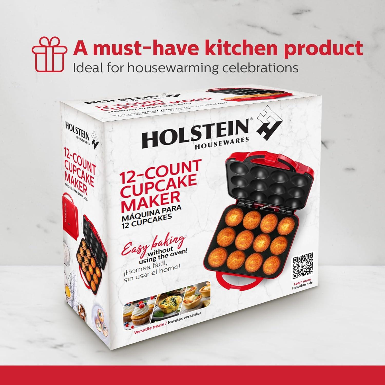 Holstein Housewares Holstein Housewares Non Stick Cupcake Maker