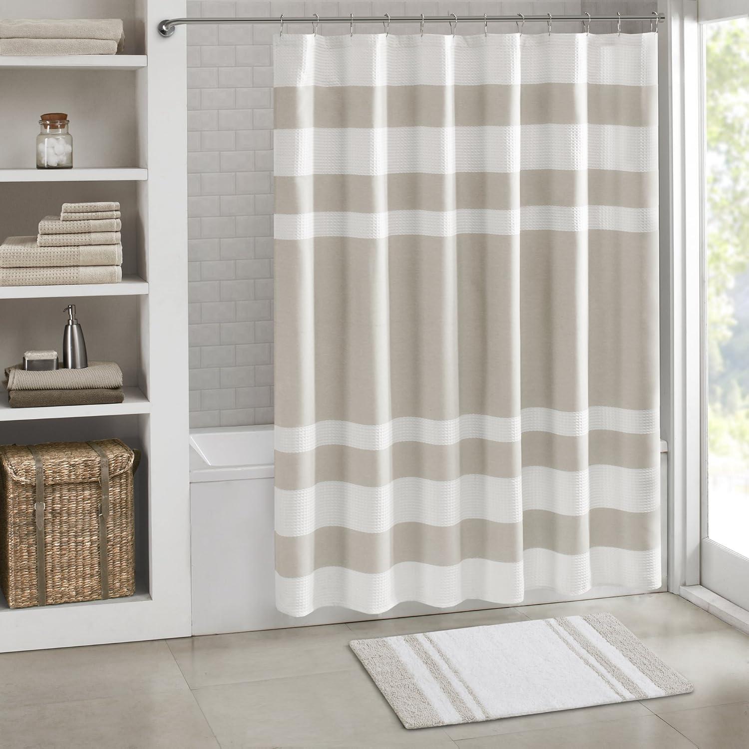 Madison Park Cotton Reversible Bath Rug
