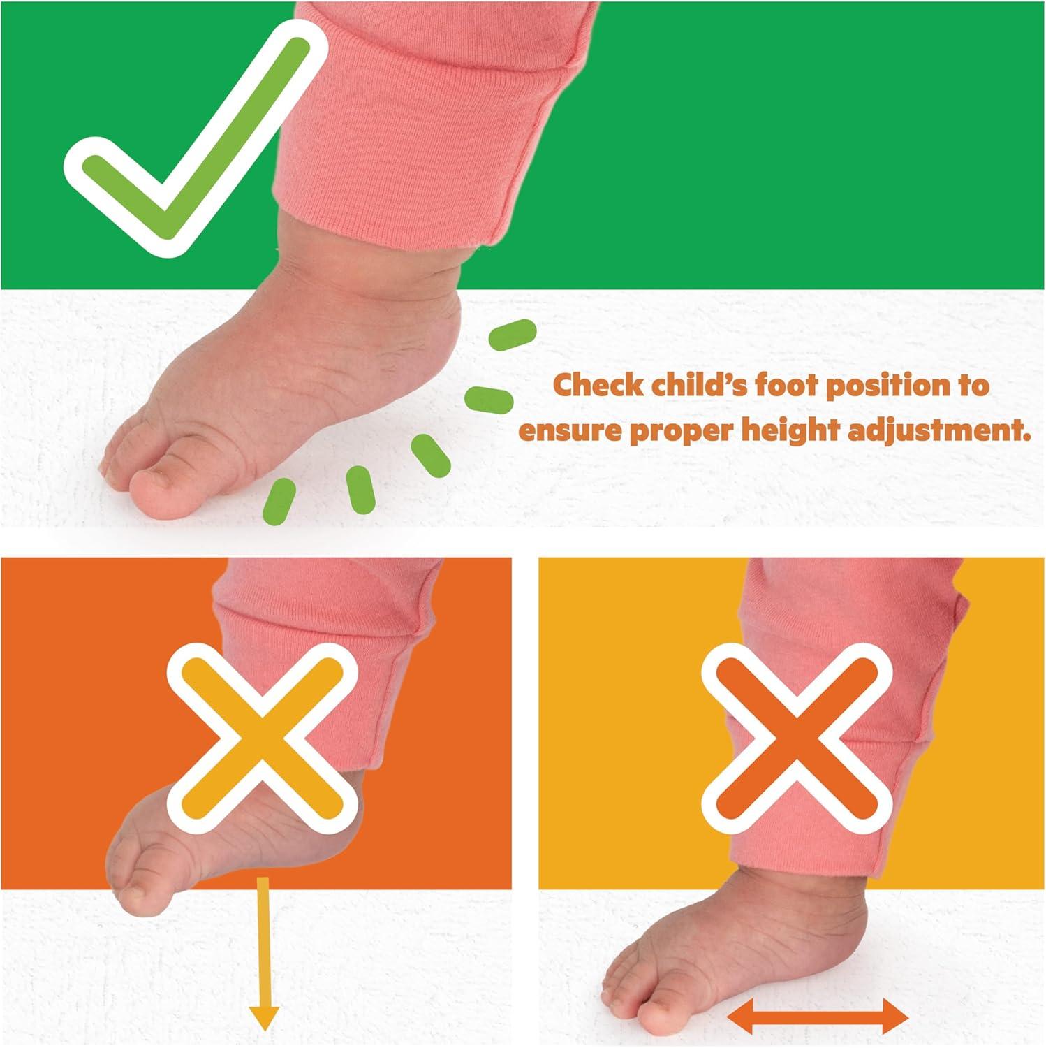 Bright Starts Around We Go 2-in-1 Activity Centre - Tropic Coral