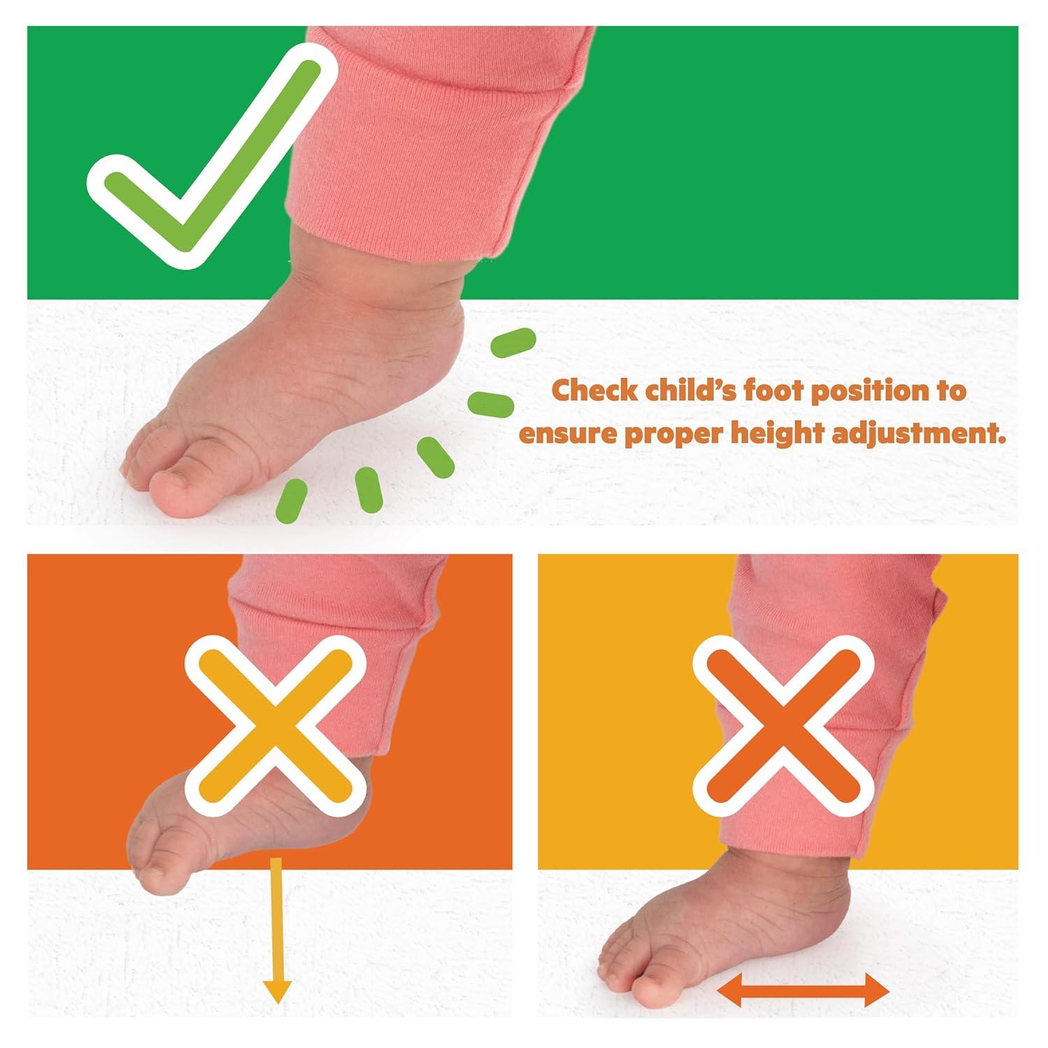 Bright Starts Around We Go 2-in-1 Activity Centre - Tropic Coral