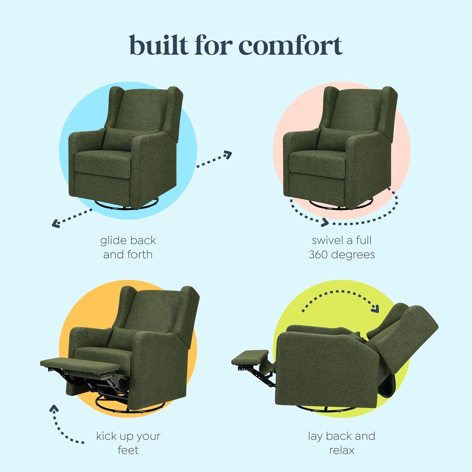 Arlo Recliner and Swivel Glider