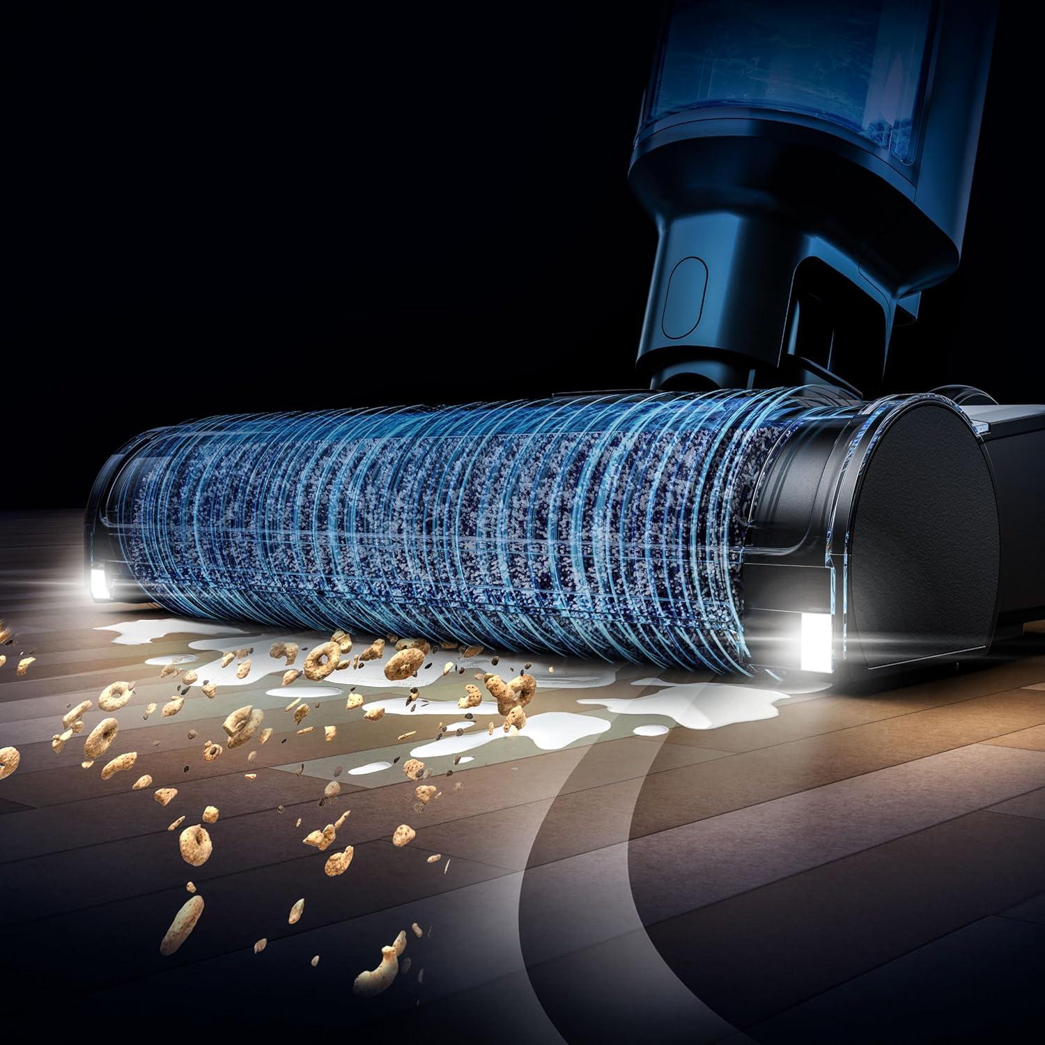 Shark HydroVac MessMaster Wet Dry Corded Vacuum Cleaner, 3-in-1 Multi-Surface Vacuum Mop & Self-Cleaning System, Lightweight, Powerful Suction, for Hard Floors & Area Rugs, Navy