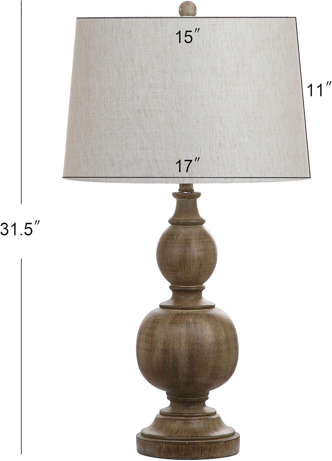 Araceli Table Lamp (Set of 2) - 31.5 Inch Height - LIT4525 - Brown - Safavieh