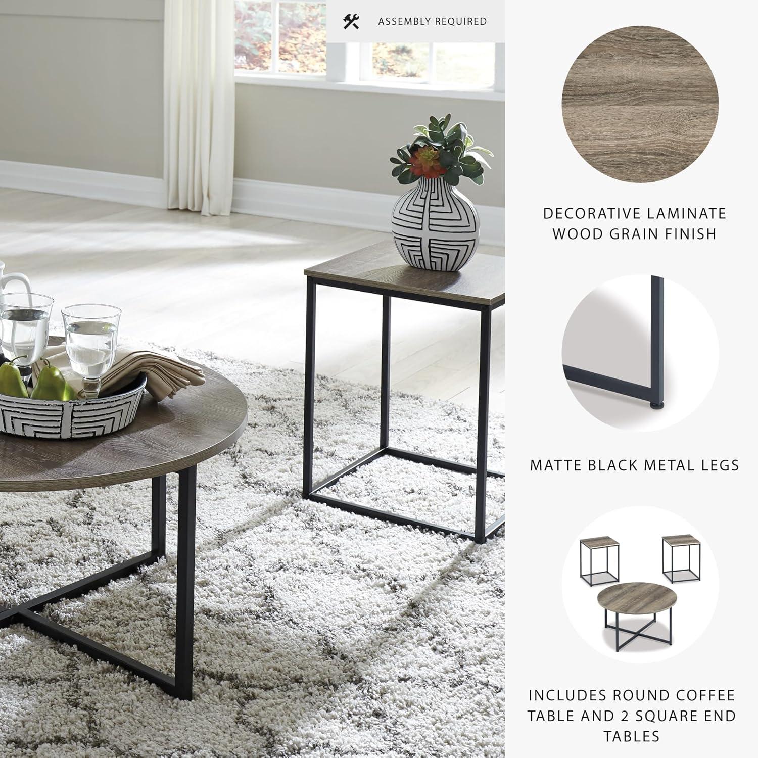 Williston Forge Kleinschmidt 3 - Piece Living Room Table Set