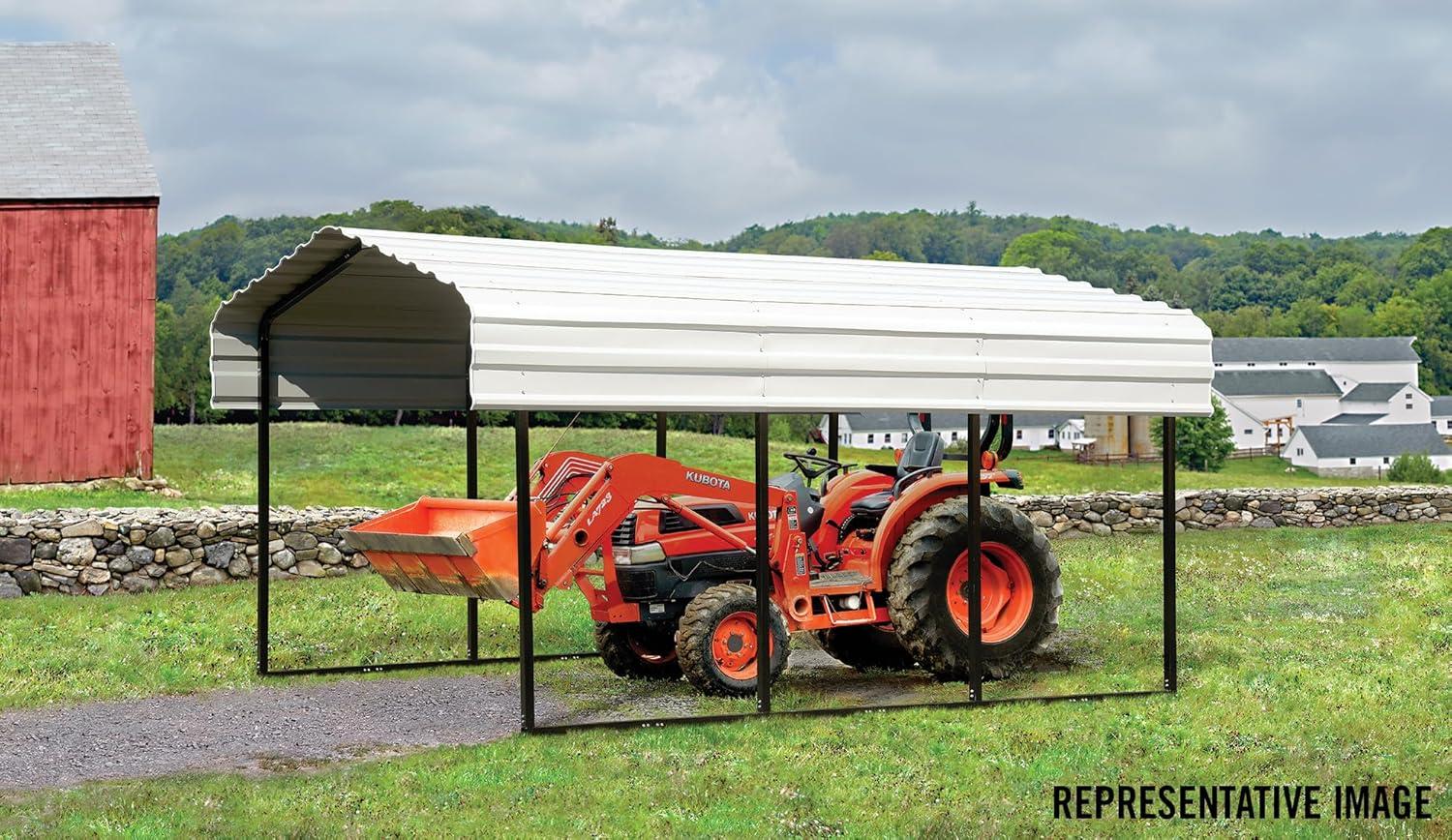 Arrow Arrow Galvanized Steel Carport