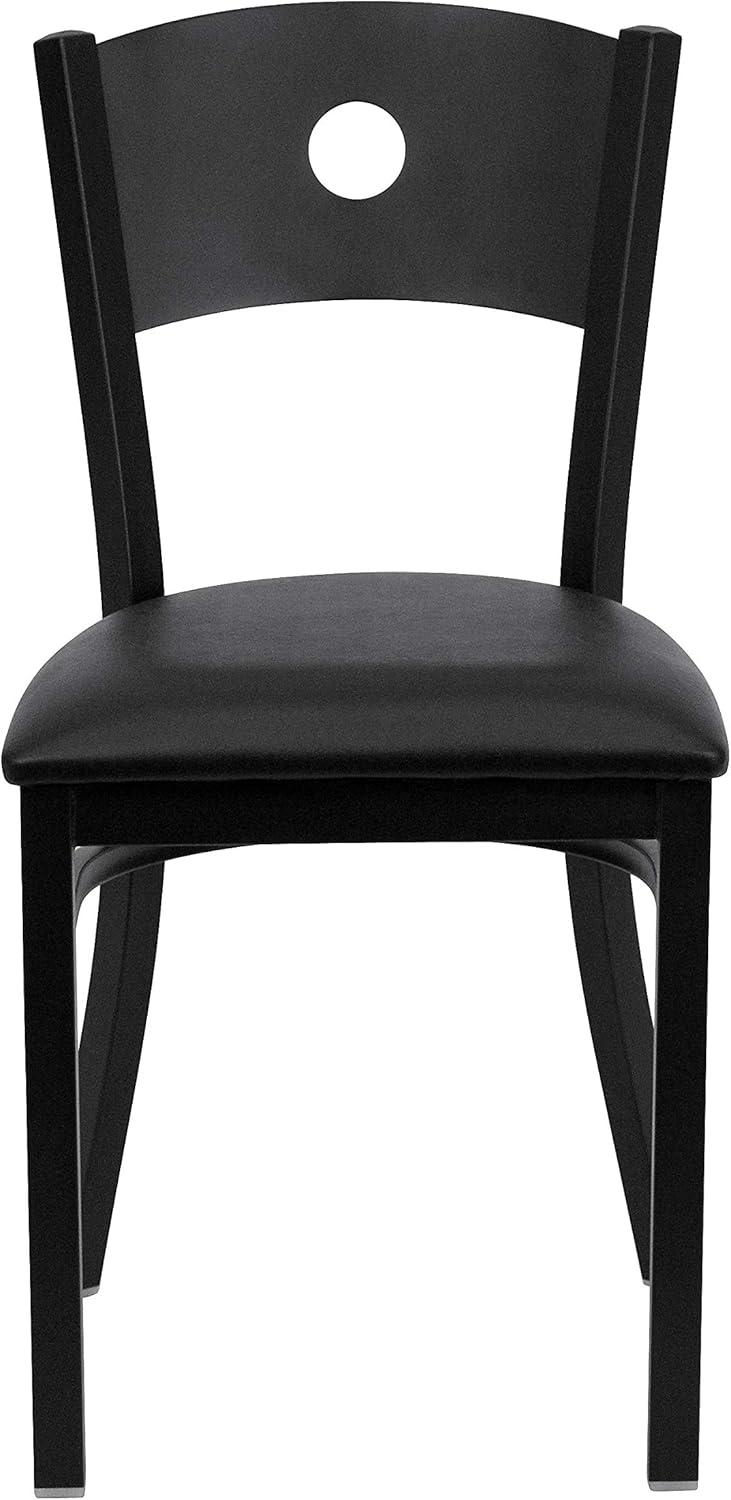 Flash Furniture Merlina Circle Back Metal Restaurant Chair