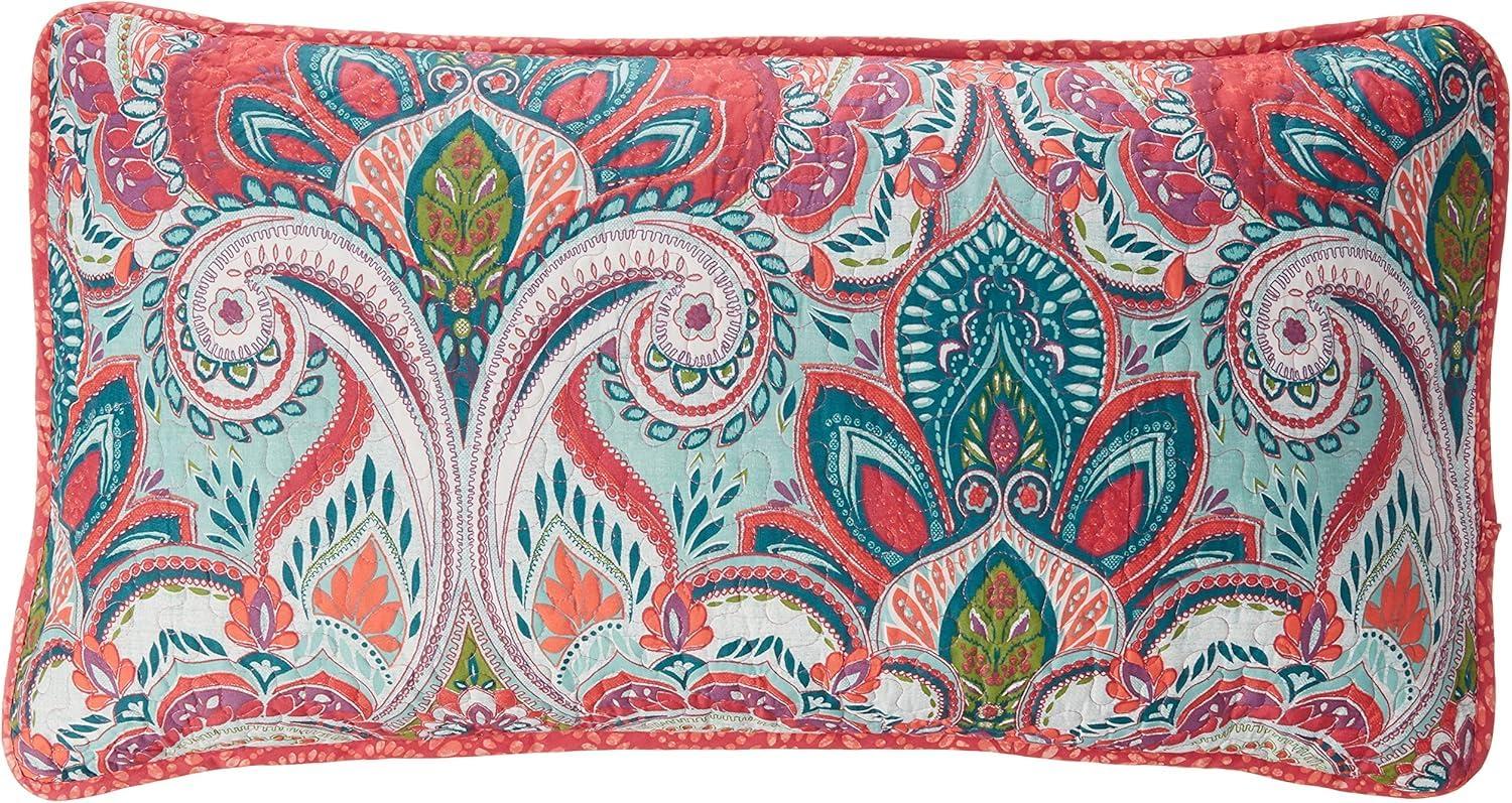 VCNY Casablanca Bohemian Microfiber / Polyester Standard Damask Quilt Set