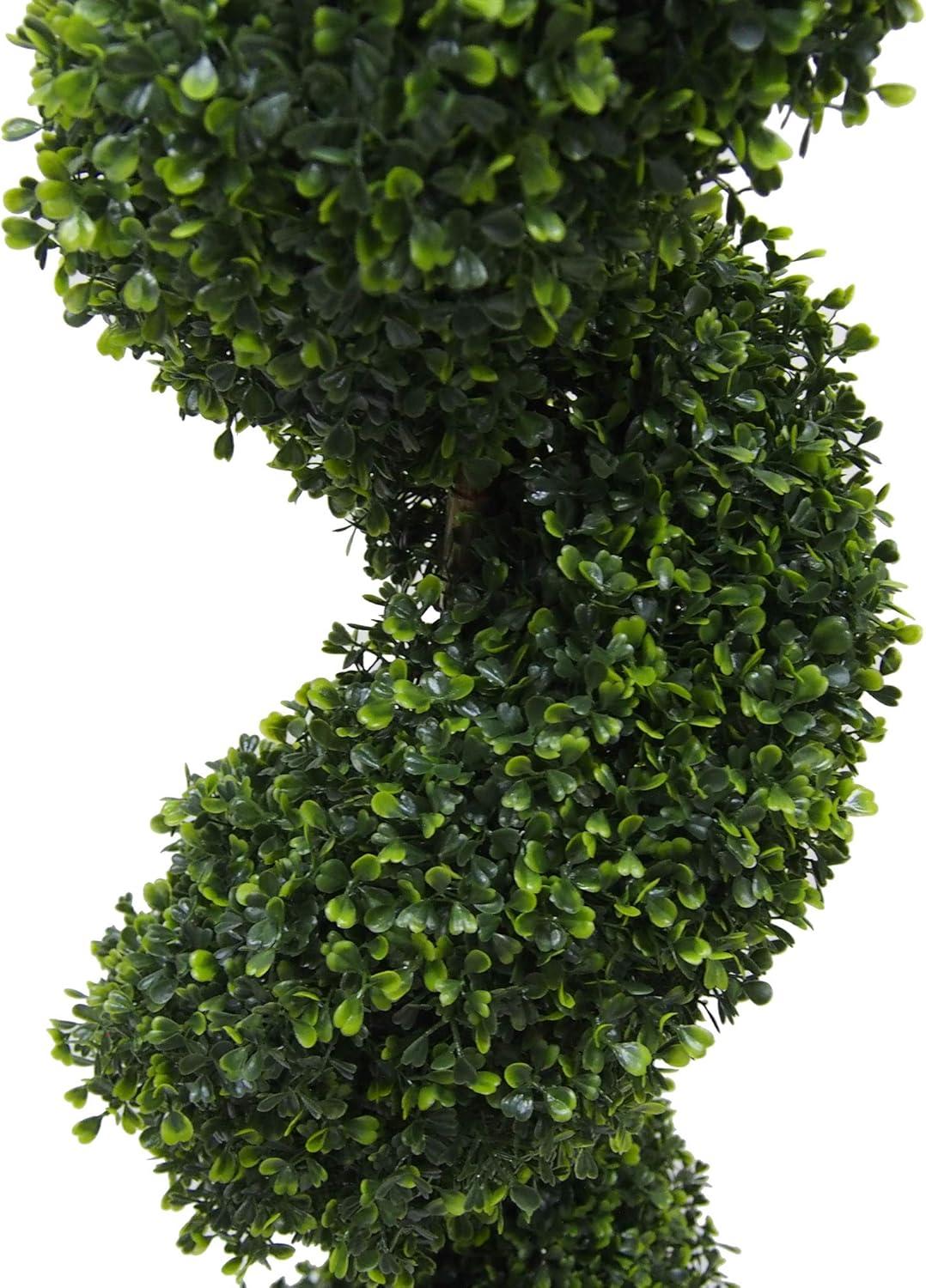 Vickerman Artificial Boxwood Spiral In Pot UV