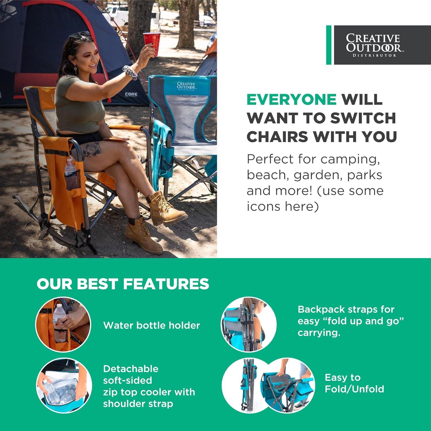 CREATIVE OUTDOOR DISTRIBUTOR Folding Camping Chair