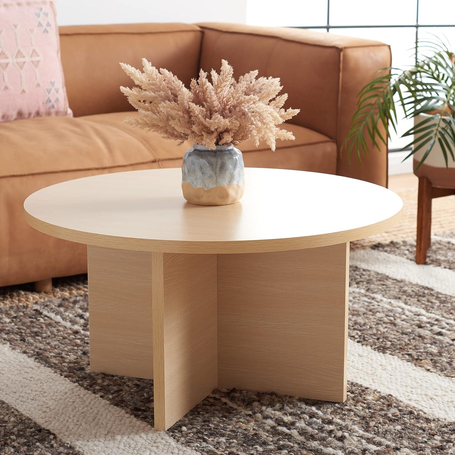 Bo Coffee Table - Natural - Safavieh