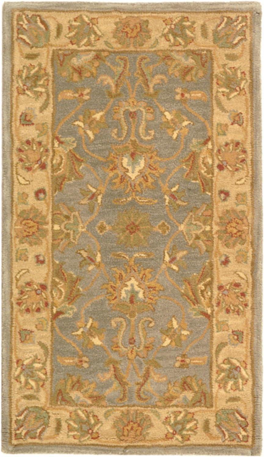 Heritage HG343 Hand Tufted Area Rug - Brown/Ivory - 7'6"x9'6" - Safavieh.