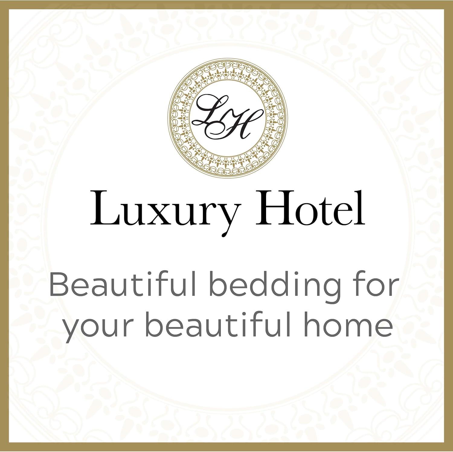 Microfiber Plain Bed Skirts Easy Fit Full Size Bed Skirt by Lux Decor Collection- Black