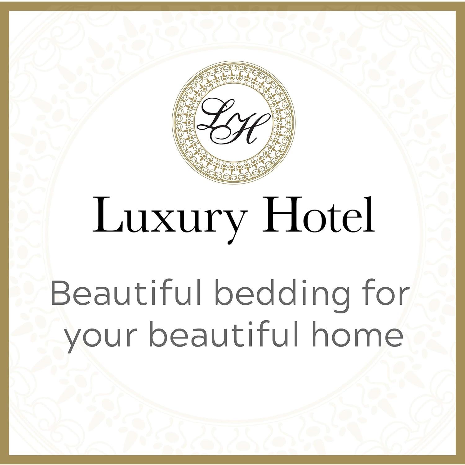 Microfiber Plain Bed Skirts Easy Fit Full Size Bed Skirt by Lux Decor Collection- Black