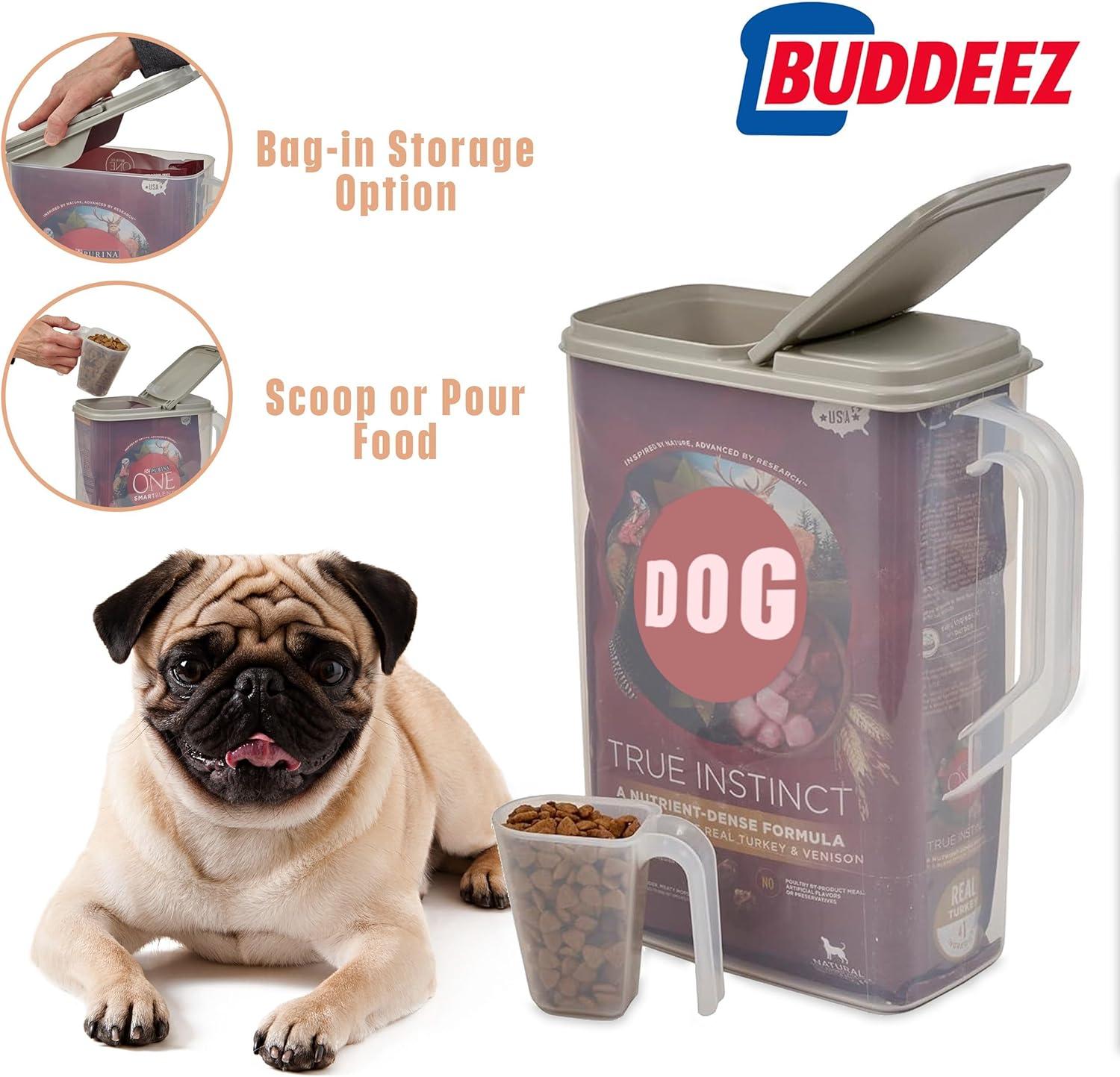 Buddeez 7 Lb. Plastic Food Storage Container