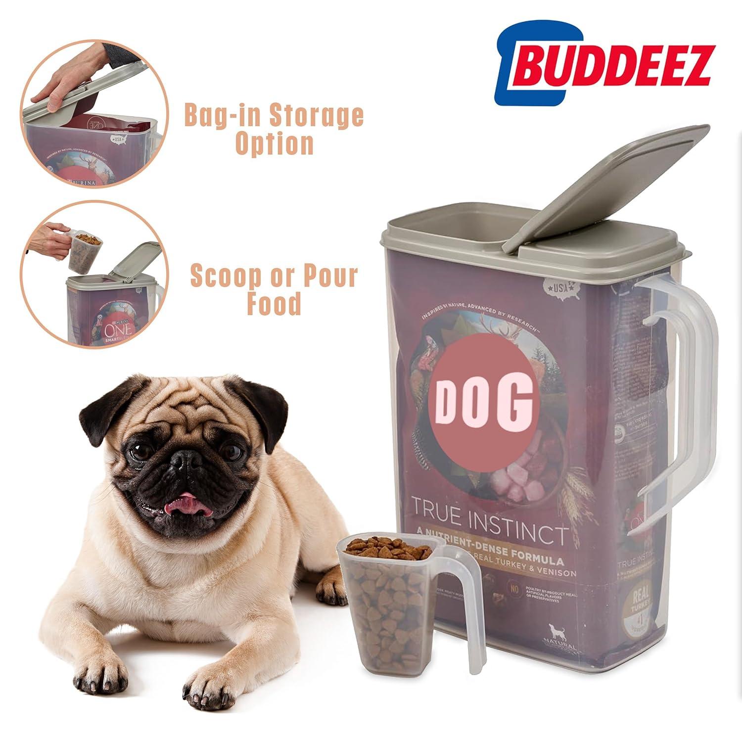 Buddeez 7 Lb. Plastic Food Storage Container