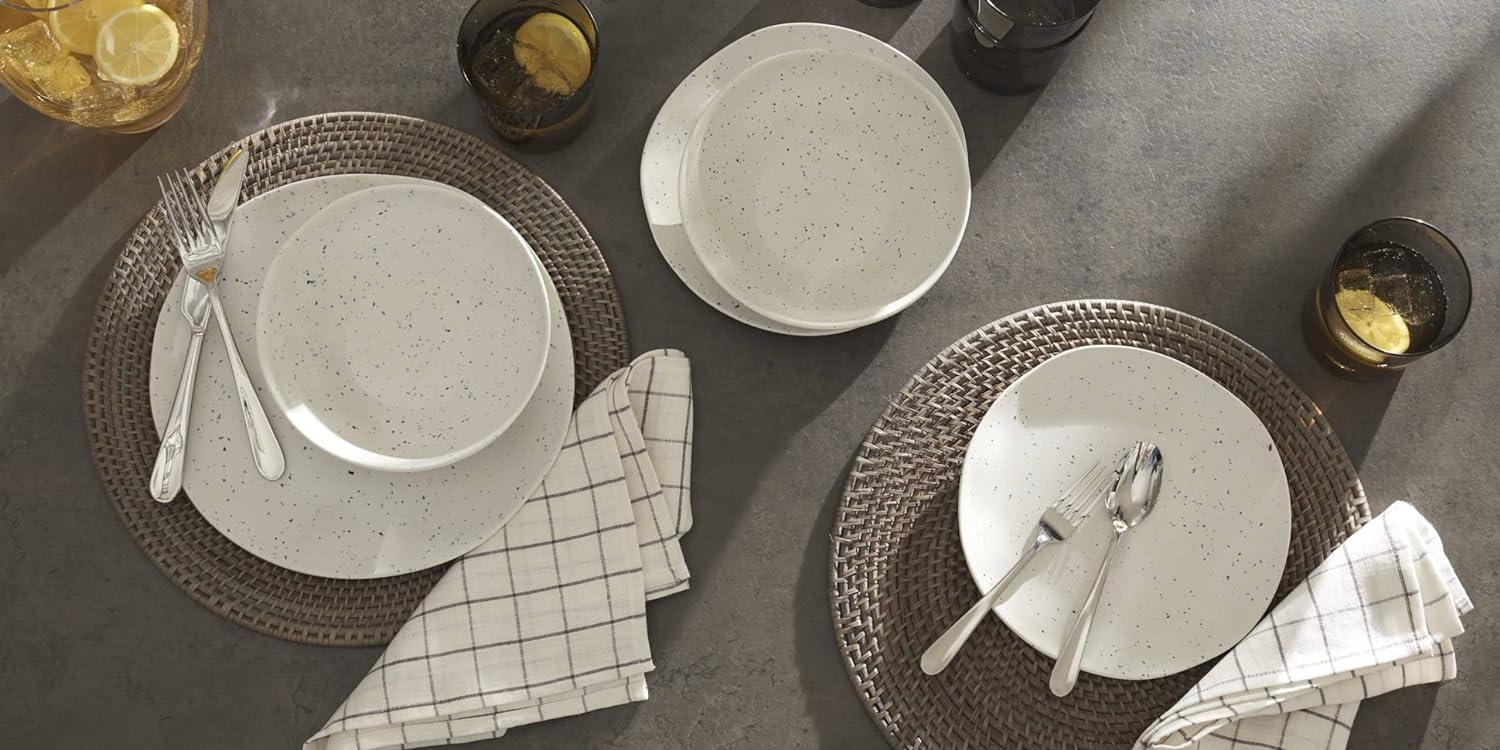 Oneida Terrazzo Melamine 12 Piece Dinnerware Set