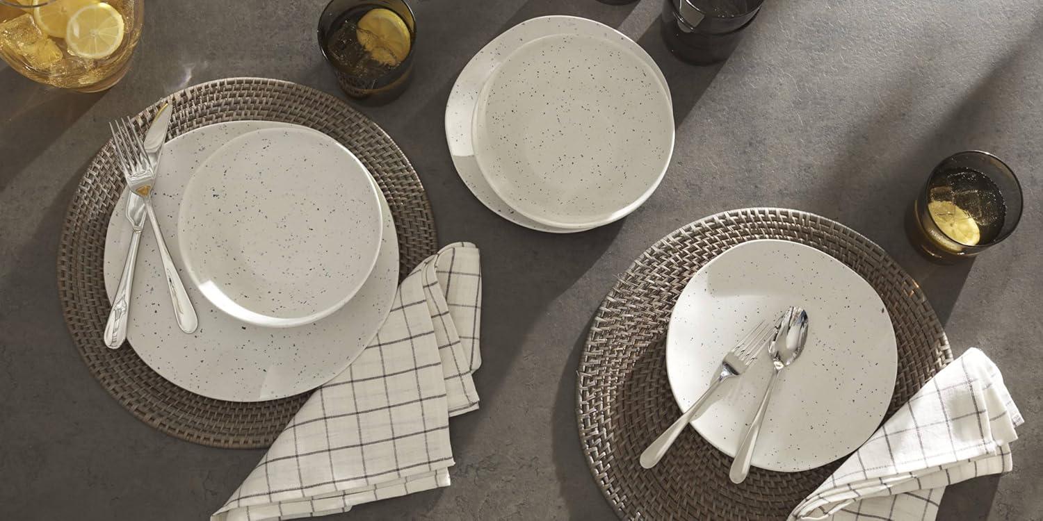 Oneida Terrazzo Melamine 12 Piece Dinnerware Set